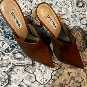 Steve Madden Women's Brown Mules